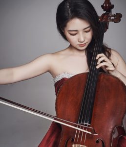 Claire Deokyong Kim plays the cello