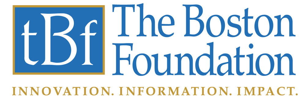 The Boston Foundation logo, with subtitle: Innovation. Information. Impact.