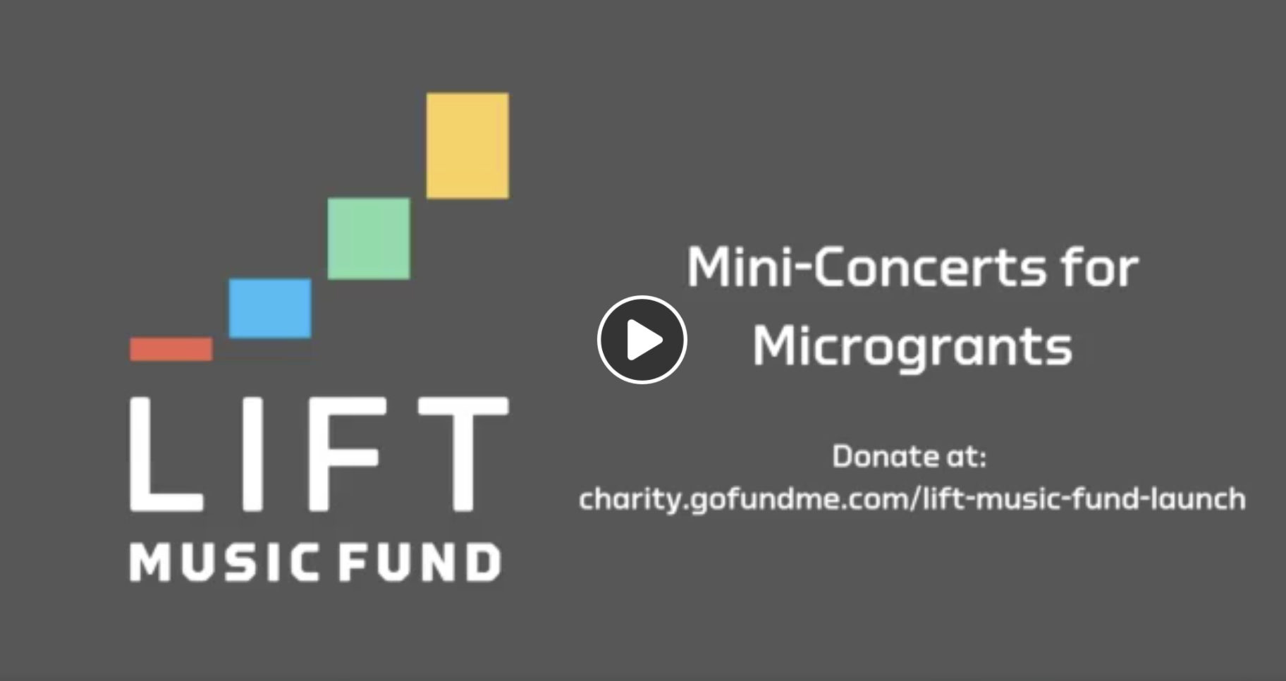 Lift Music Fund mini-concerts for microgrants