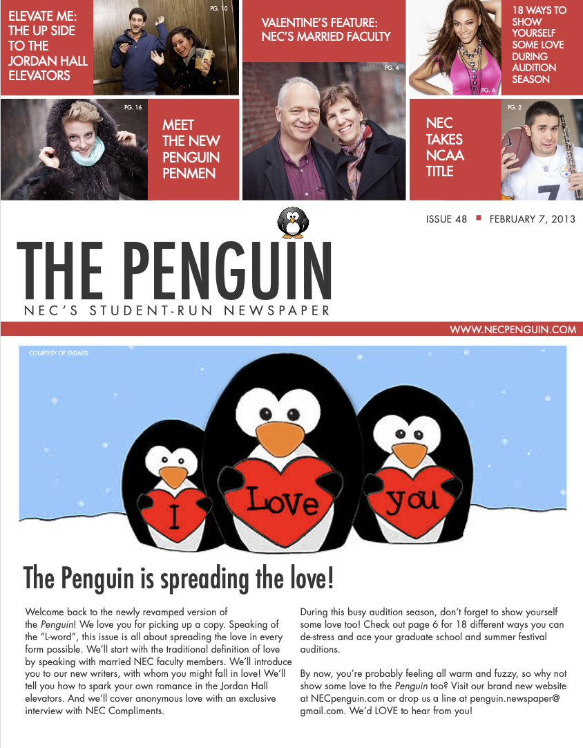 Penguin cover 2013