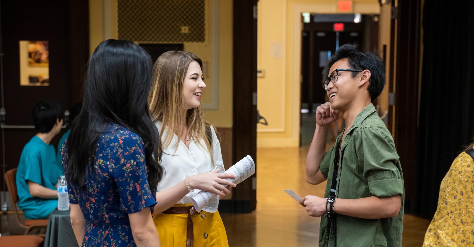 Students at Orientation 2019